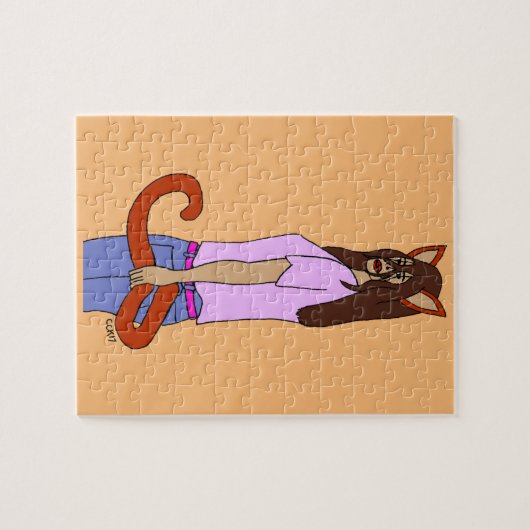 catgirl   legpuzzel (Horizontaal)