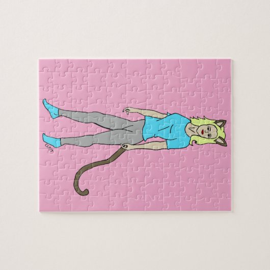 catgirl legpuzzel (Horizontaal)