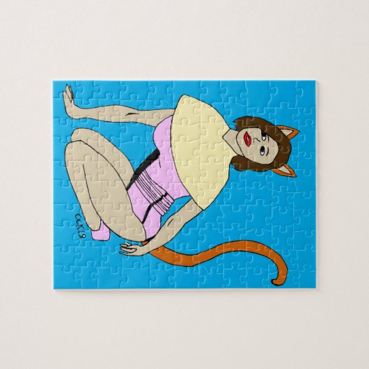 catgirl  legpuzzel (Horizontaal)