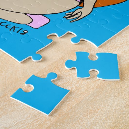 catgirl  legpuzzel (Zijkant)