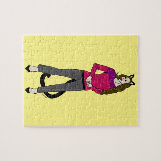 catgirl  legpuzzel (Horizontaal)