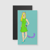 catgirl magnet (Voorkant / Achterkant)
