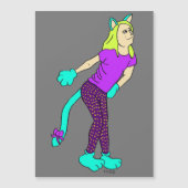 catgirl magnet (Voorkant)