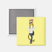 catgirl magnet (Voorkant / Achterkant)