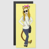 catgirl magnet (Voorkant / Achterkant)