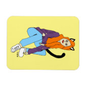 catgirl magnet magneet (Horizontaal)