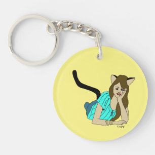 catgirl sleutelhanger