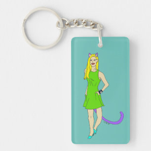 catgirl sleutelhanger