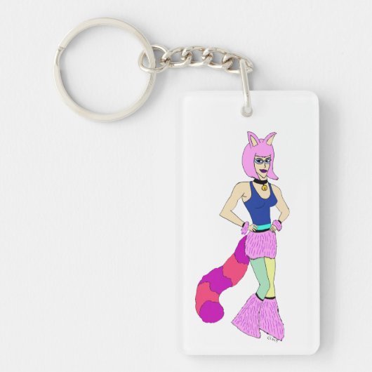 catgirl sleutelhanger (Voorkant)