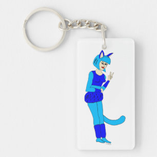 catgirl sleutelhanger