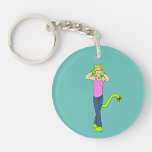 catgirl sleutelhanger