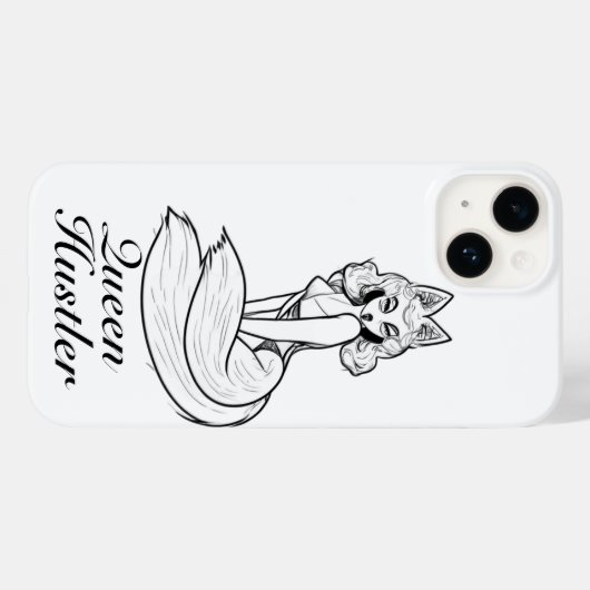 Catgirl-telefooncel Case-Mate iPhone Case (Achterkant (horizontaal))