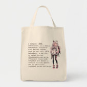 Catgirl Tote Bag (Voorkant)