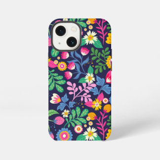 cath Kidston Bloemen tekening origineel kunst ontw iPhone 13 Mini Hoesje