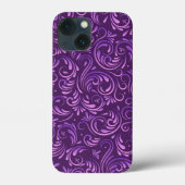 Cath Kidston Design Violet Flowers Case-Mate iPhone Case (Achterkant)
