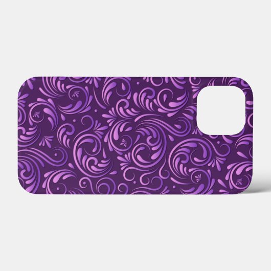 Cath Kidston Design Violet Flowers Case-Mate iPhone Case (Achterkant (horizontaal))