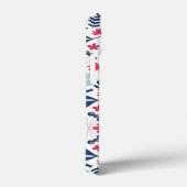 Cath Kidston Londense Ontwerp blauwe bloemen Case-Mate iPhone Case (Achterkant / Rechts)