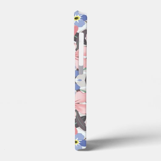 Cath Kidston London Design Blue Case-Mate iPhone Case (Achterkant / Links)