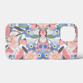 Cath Kidston London Design Blue Case-Mate iPhone Case (Achterkant (horizontaal))
