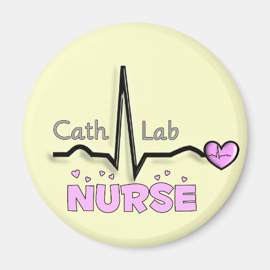 Cath Lab Nurse Gifts Magneet (Voorkant)