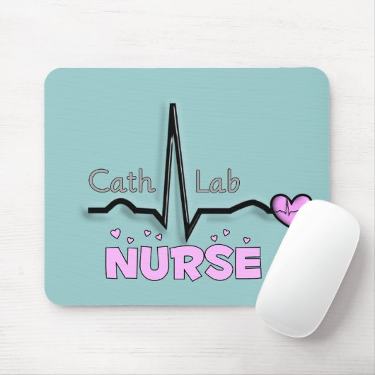 Cath Lab Nurse Gifts Muismat (Met muis)