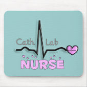 Cath Lab Nurse Gifts Muismat (Voorkant)