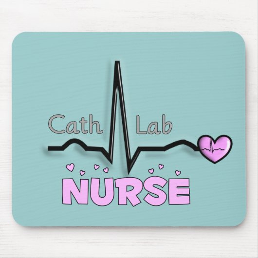 Cath Lab Nurse Gifts Muismat (Voorkant)