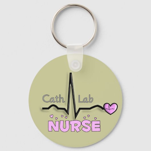Cath Lab Nurse Gifts Sleutelhanger (Voorkant)