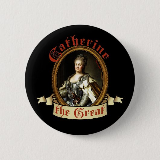 Catharina de Grote Ronde Button 5,7 Cm (Voorkant)