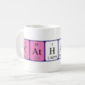 Catharina periodieke tabelnaam mok (Voorkant links)
