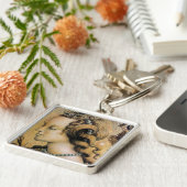 Catharina van Alexandrië door Carlo Crivelli Sleutelhanger (Zijkant)