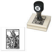 Catharina van Siena Religieus Rubberstempel (Gestempeld)