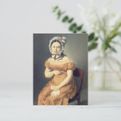 Catharine, de vrouw van de kunstenaar, 1825 briefkaart (Staand voorkant)