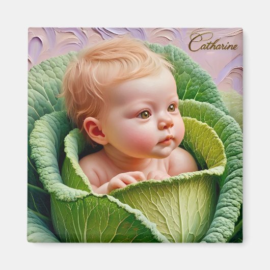 CATHARINE ~ In de koolpatch ~ Magneet (Voorkant)