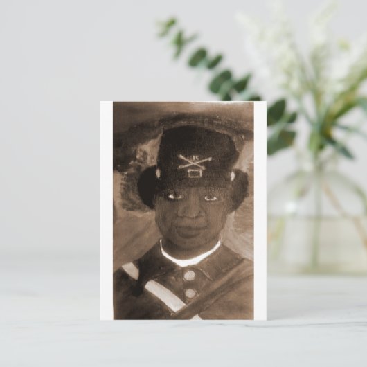 Cathay Williams/William Cathay Briefkaart (Staand voorkant)