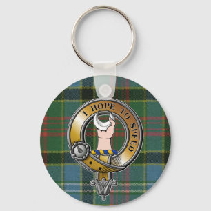 Cathcart Tartan & Badge Sleutelhanger