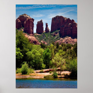 Cathederal Rock Monument Poster