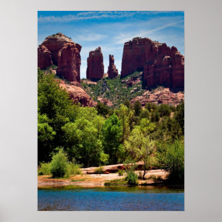 Cathederal Rock Monument Poster
