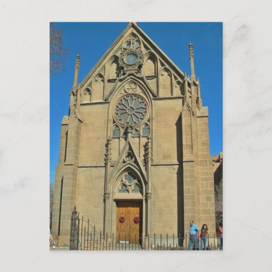 Cathedraal Basilica St. Francis Santa Fe NM 1 Briefkaart (Voorkant)