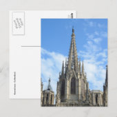 Cathedraal Briefkaart Barcelona (Voorkant / Achterkant)