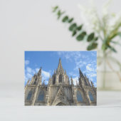 Cathedraal Briefkaart Barcelona (Staand voorkant)