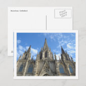Cathedraal Briefkaart Barcelona (Voorkant / Achterkant)
