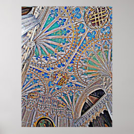 Cathedraal Ceiling Poster