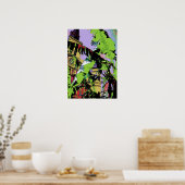 Cathedraal en Banana Trees Poster (Keuken)