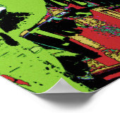 Cathedraal en Banana Trees Poster (Hoek)