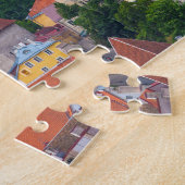 Cathedraal en Cityscape | Estland Legpuzzel (Zijkant)