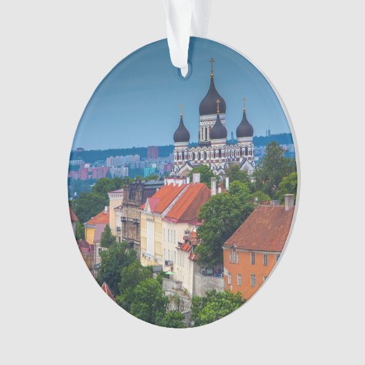 Cathedraal en Cityscape | Estland Ornament (voorkant)