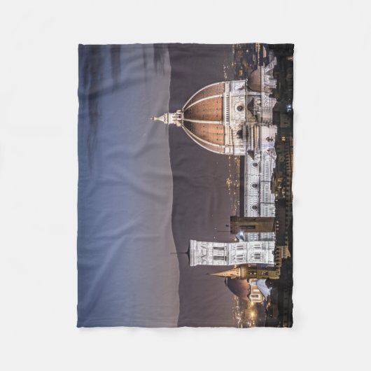 Cathedraal - Florance Italië Fleece Deken (Voorkant)