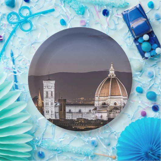 Cathedraal - Florance Italië Papieren Bordje (Feest)