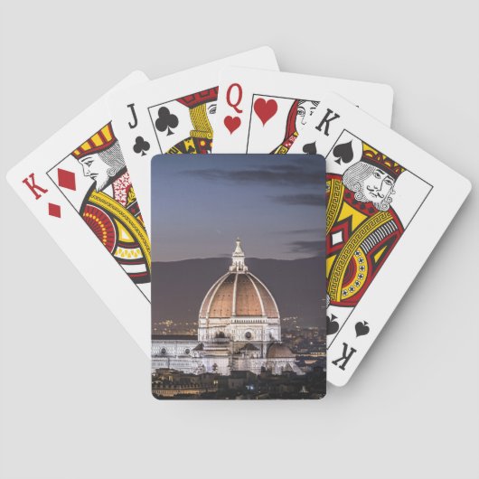 Cathedraal - Florance Italië Pokerkaarten (Achterkant)